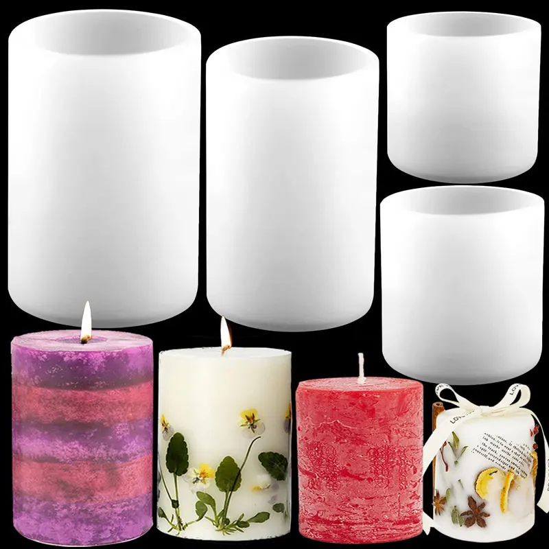 Candle Making Wax Melter - Xi Lanh Nến Silicon Khuôn Nhựa