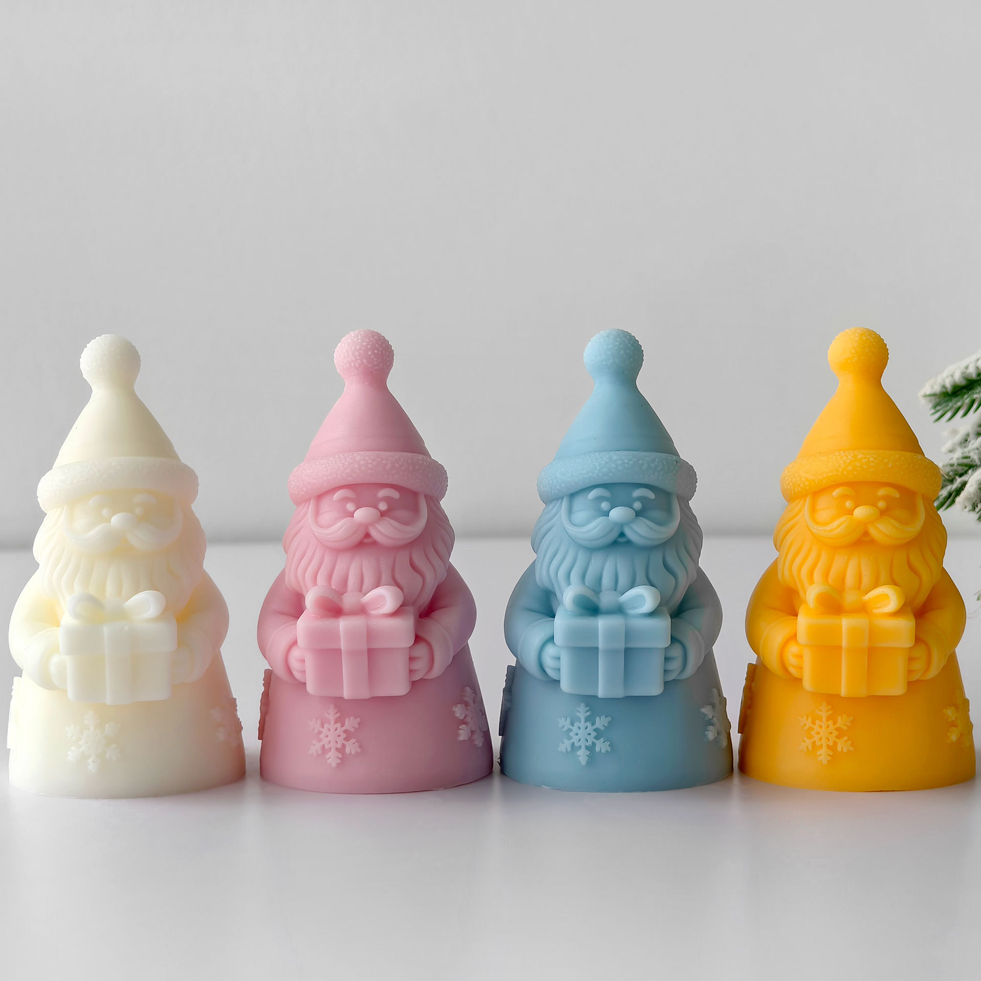 Santa Claus Gift Box Silicone  - đánh giá và giá Candle Making Wax Melter