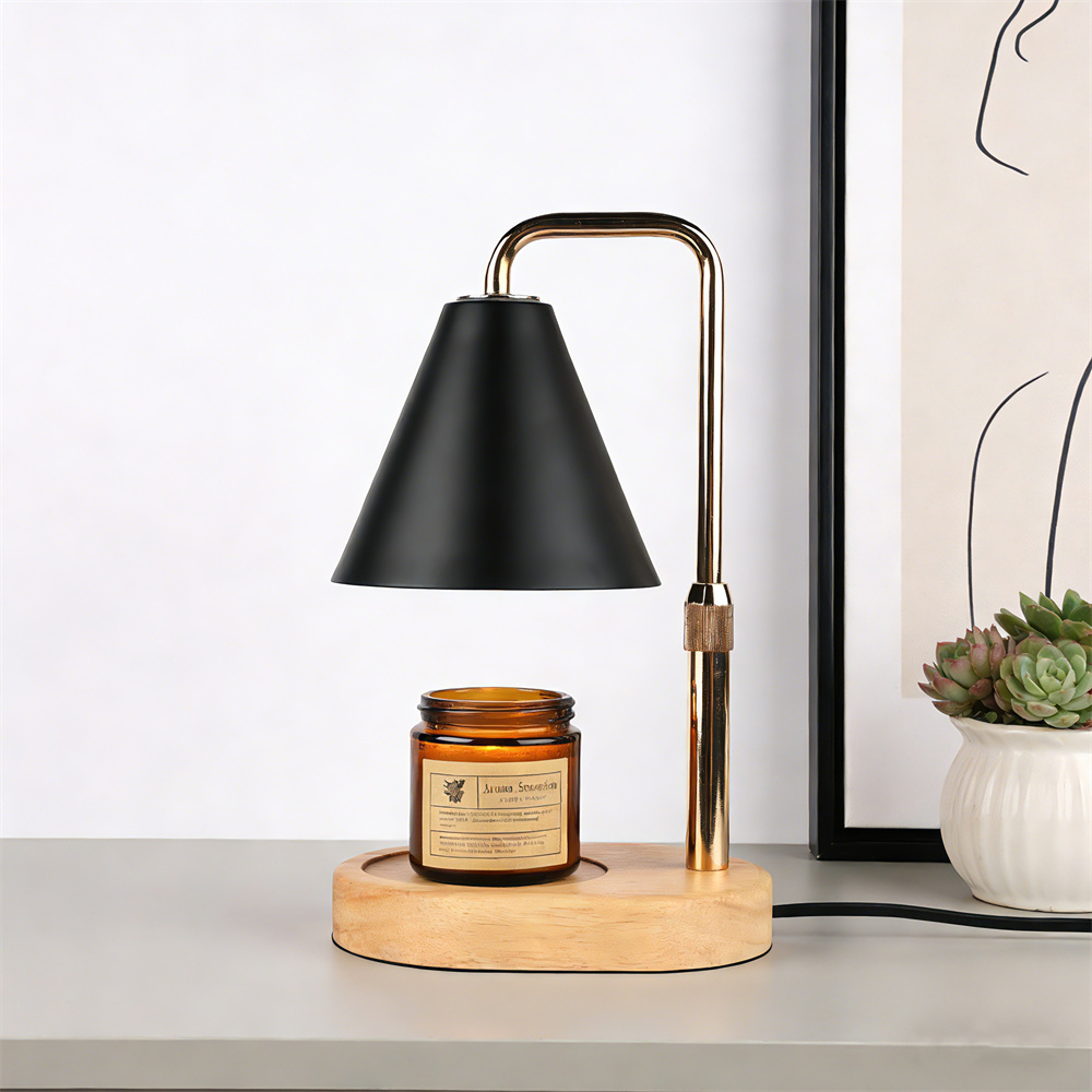 Black Candle Warmer Lamp with  - đánh giá và giá Candle Making Wax Melter