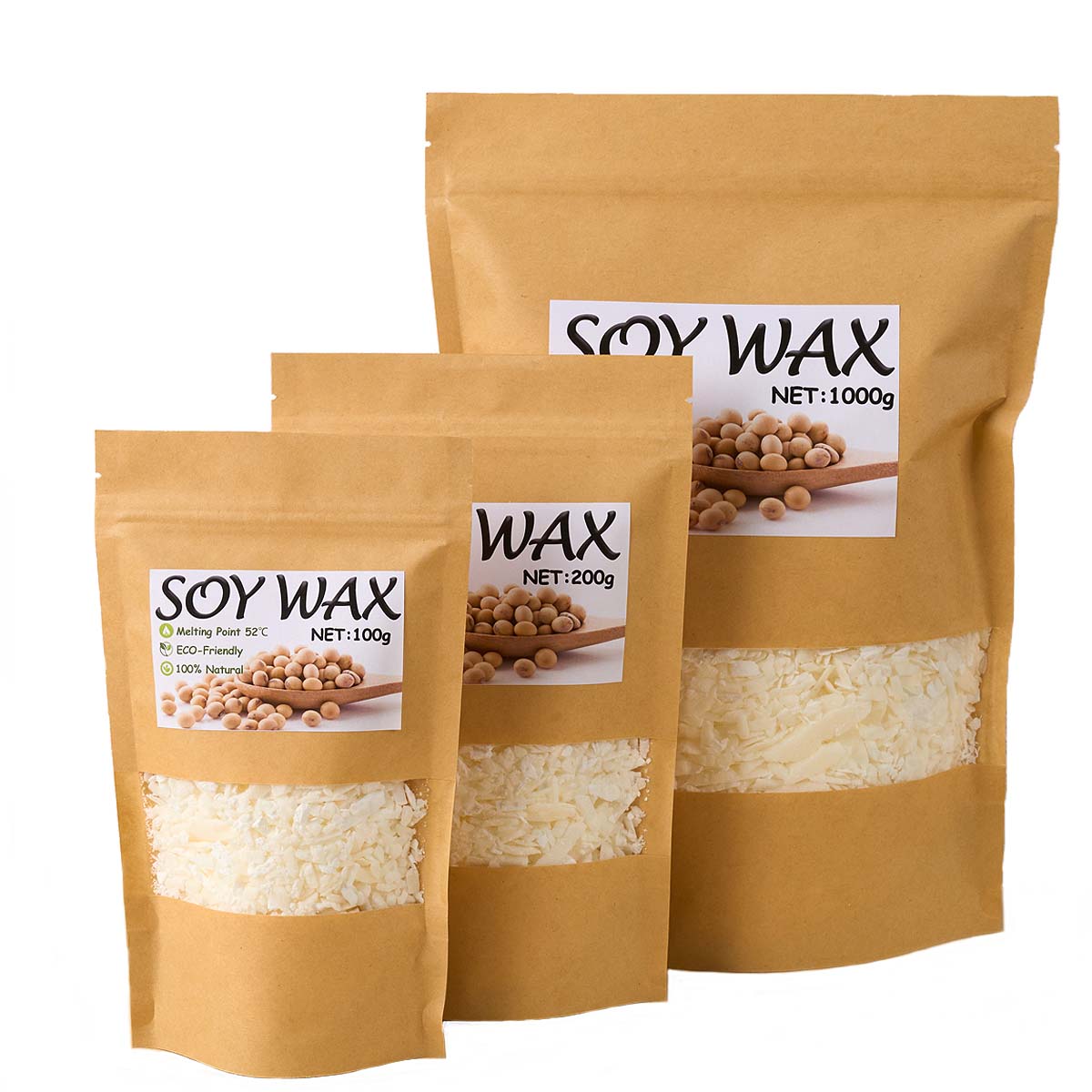 1 Pounds Pure White Soy Wax Fo - đánh giá và giá Candle Making Wax Melter