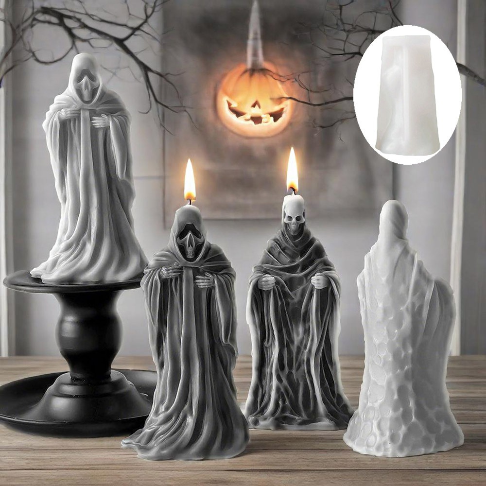 3D Skeleton Scent Candle Silic - đánh giá và giá Candle Making Wax Melter