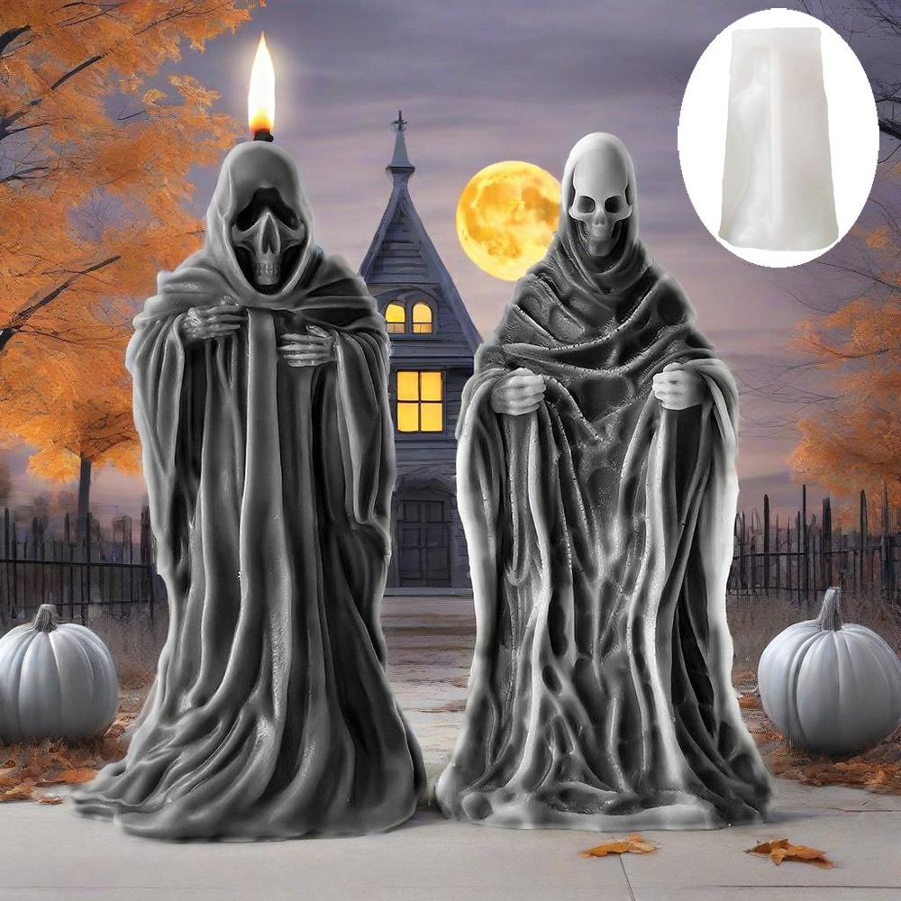 3D Skeleton Scent Candle Silic - đánh giá và giá Candle Making Wax Melter