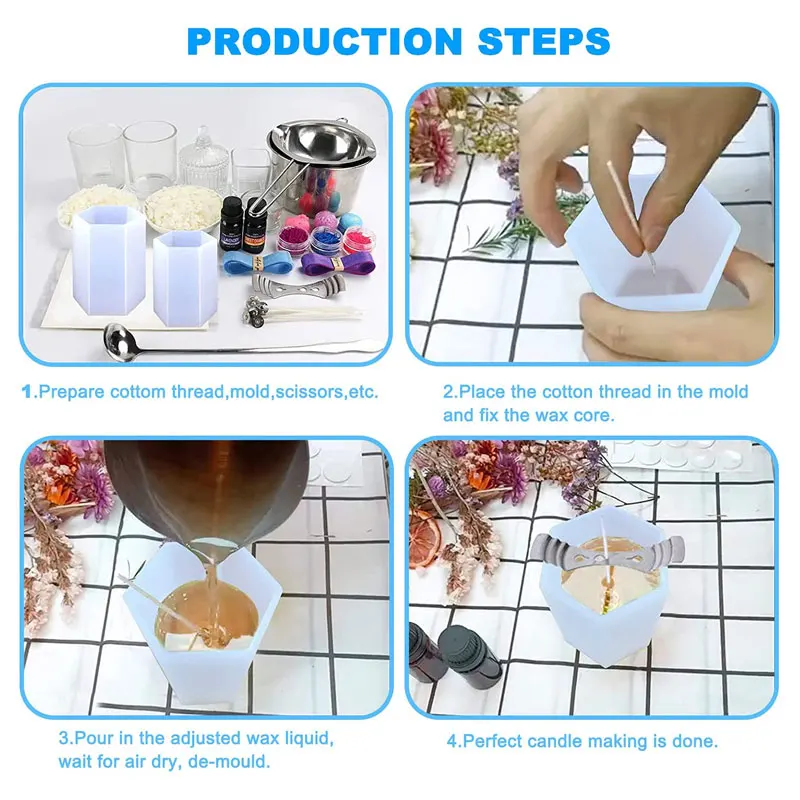 Xi Lanh Nến Silicon Khuôn Nhựa - đánh giá và giá Candle Making Wax Melter