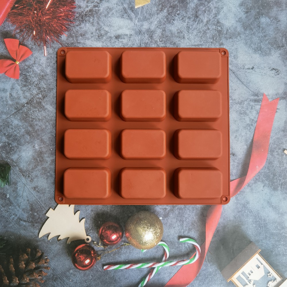 12 Cavity Square Silicone Soap - đánh giá và giá Candle Making Wax Melter